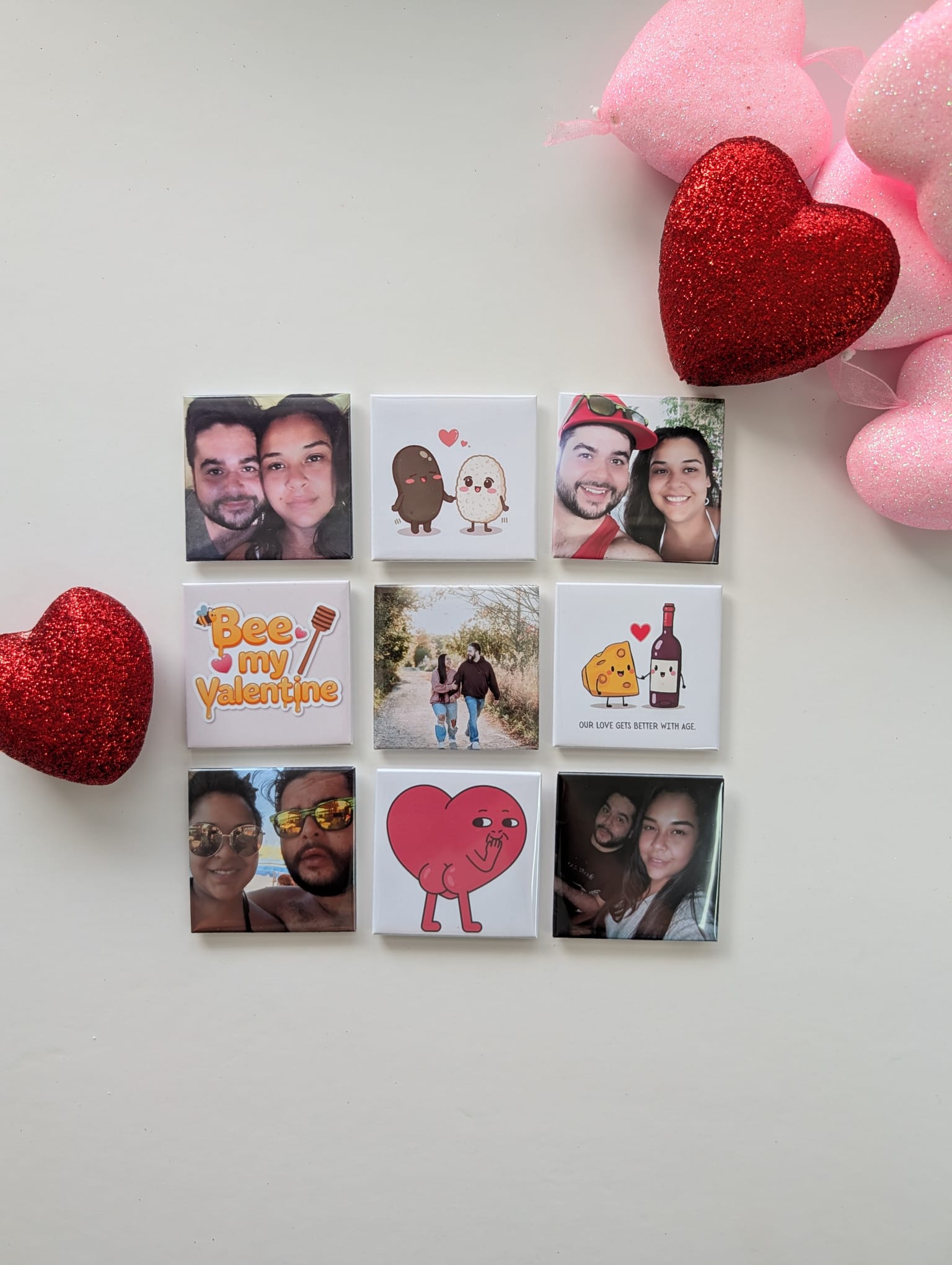 9 Photo Magnets 2X2